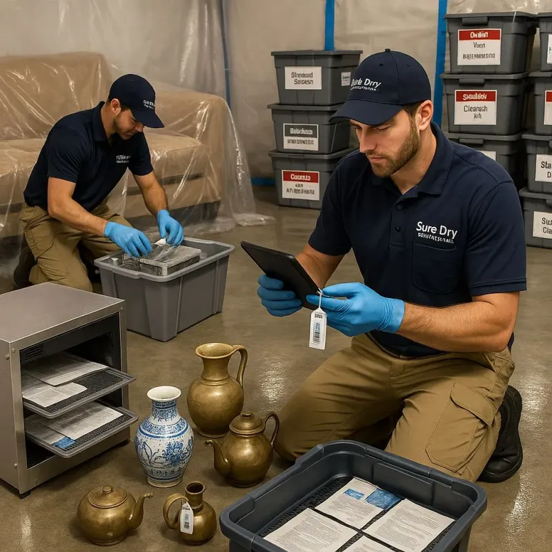 Content Protection and Restoration process in Eddington, PA