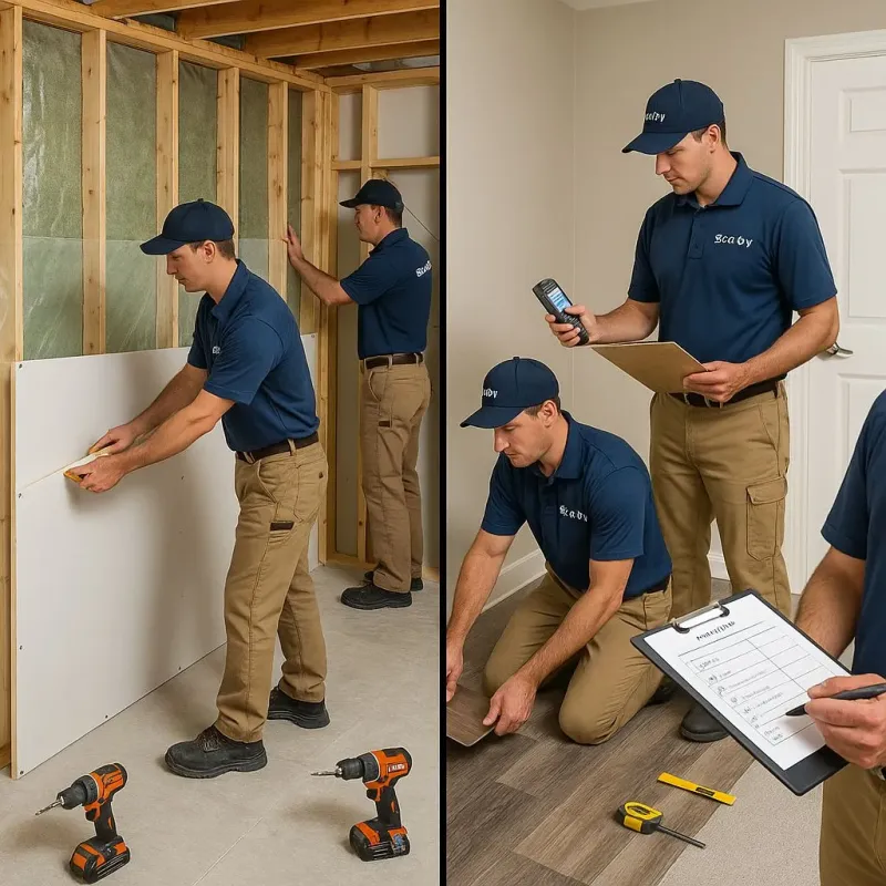 Repairs and Reconstruction process in Eddington, PA