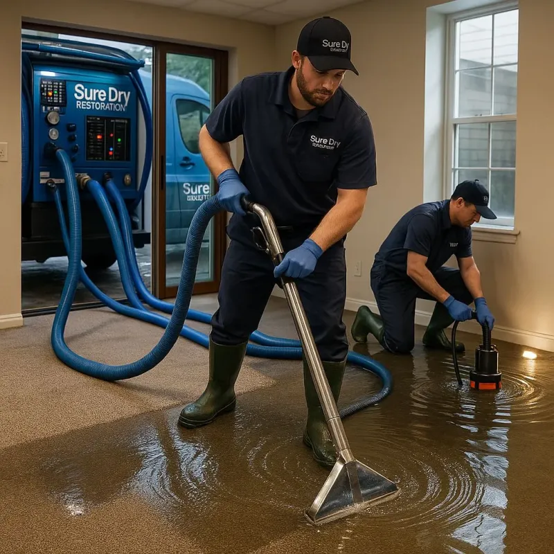 Water Extraction and Removal process in Eddington, PA